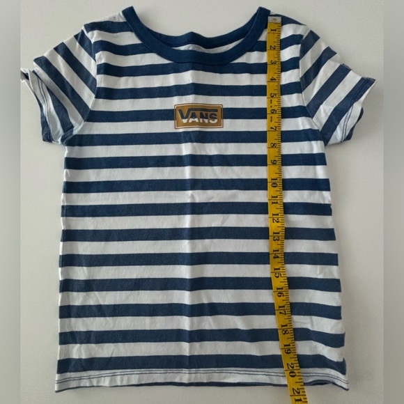 Vans | Logo‎ Short Sleeve | Striped | Size XS - Picture 5 of 6